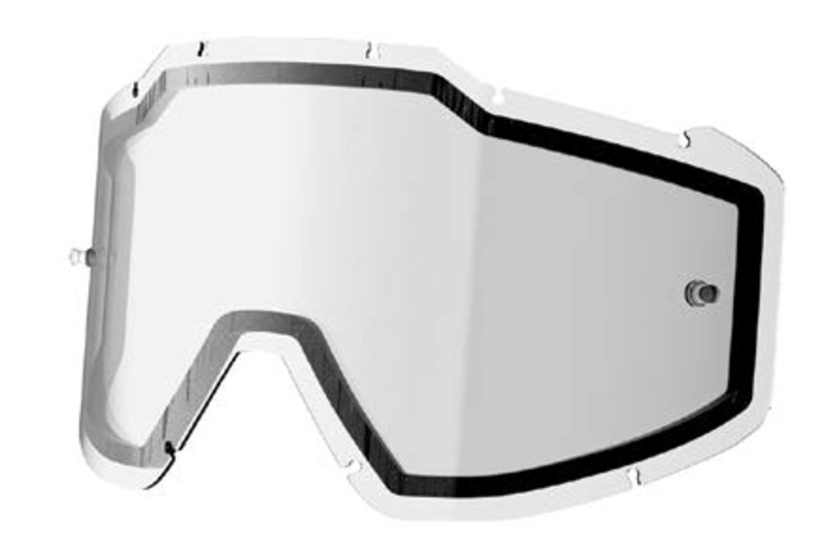 CLEAR DOUBLE LENS