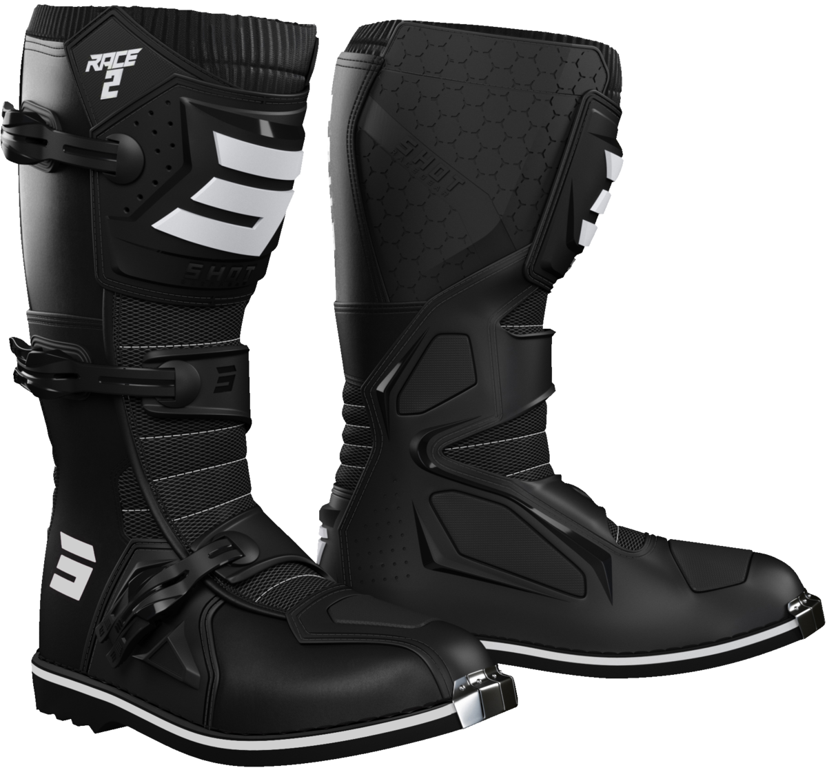 RACE 2 MX BOOT BLK 41 (8)