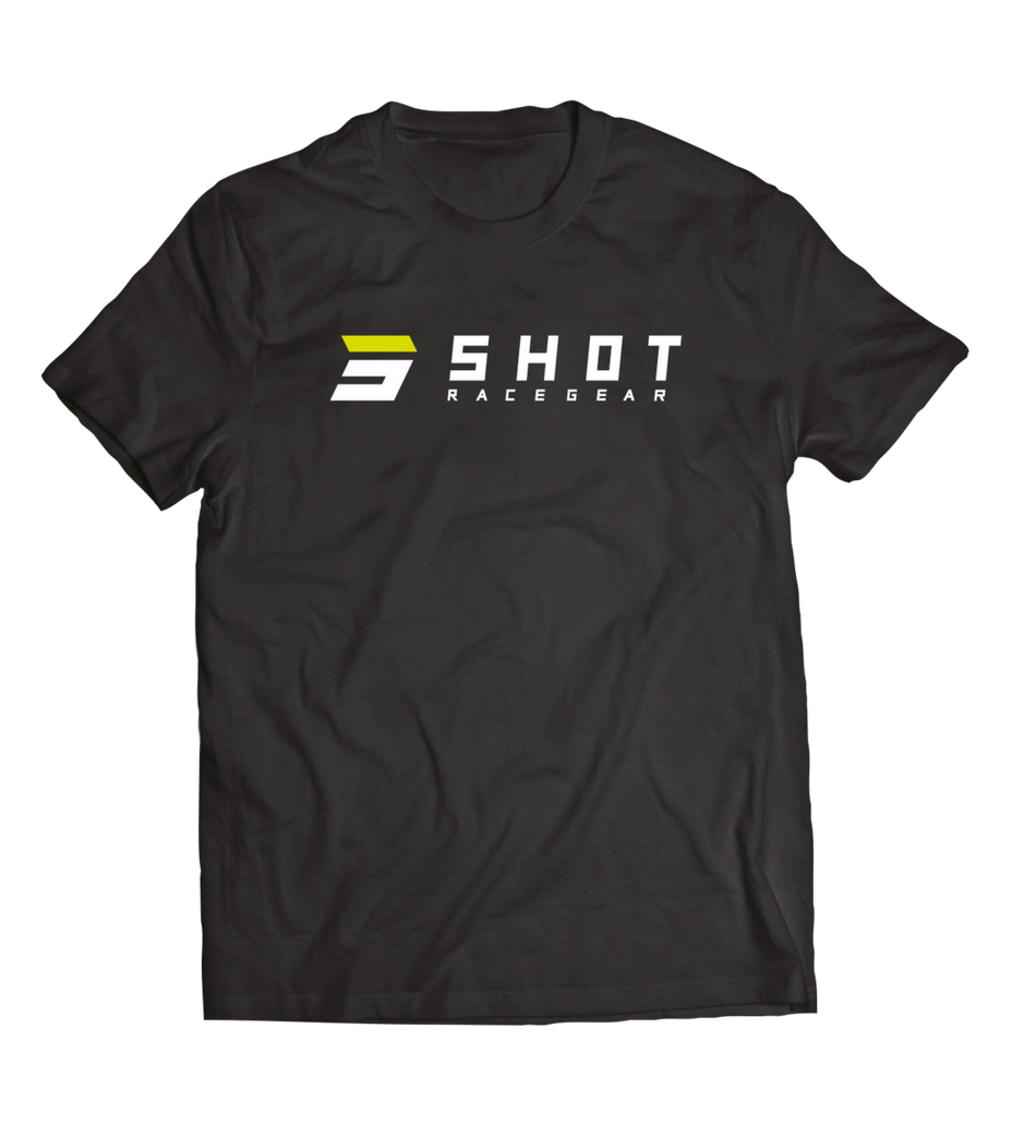 SHOT TEAM T-SHIRT BLK 2XL