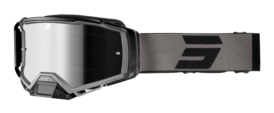 CORE GOGGLE BLK MAT W/SILV IRR LENS