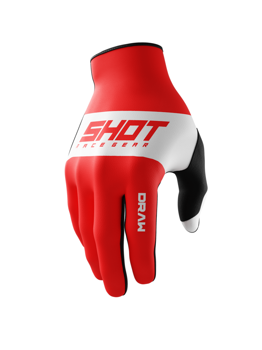 DRAW SKY GLV RED 2XL