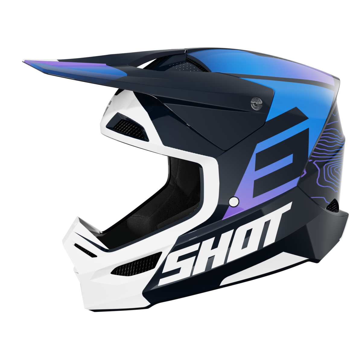 FURIOUS APEX GLOSSY BLUE XL