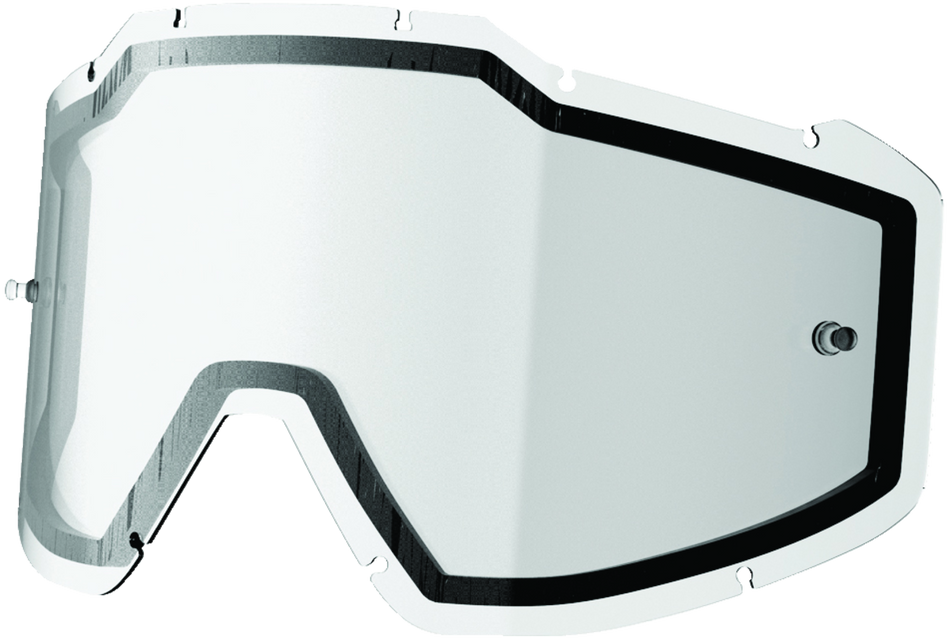CLEAR DOUBLE LENS FOR IRIS SNOW