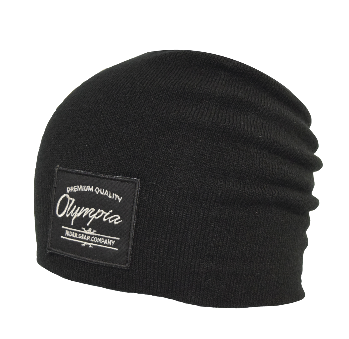 RED DEER BEANIE BLACK