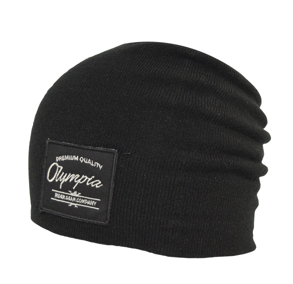 RED DEER BEANIE BLACK