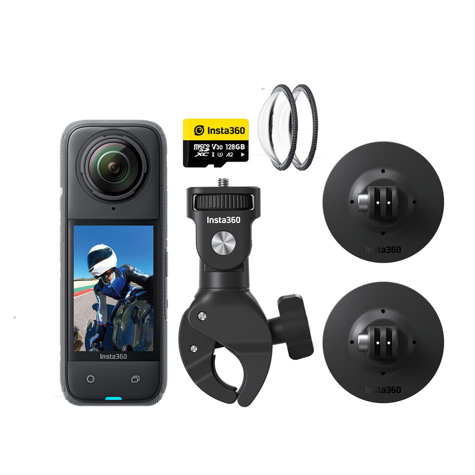 X4 CAMERA MOTO BUNDLE + MC