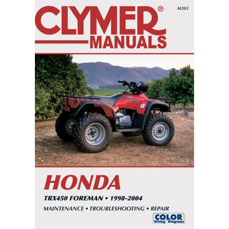 HONDA TRX450 FOREMAN 1998-2004
