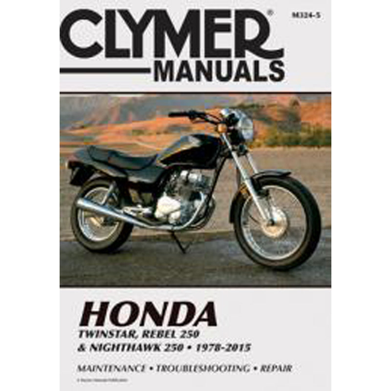 HONDA TWINSTAR REBEL 250 AMP; NIGHTHAWK 250 78-1