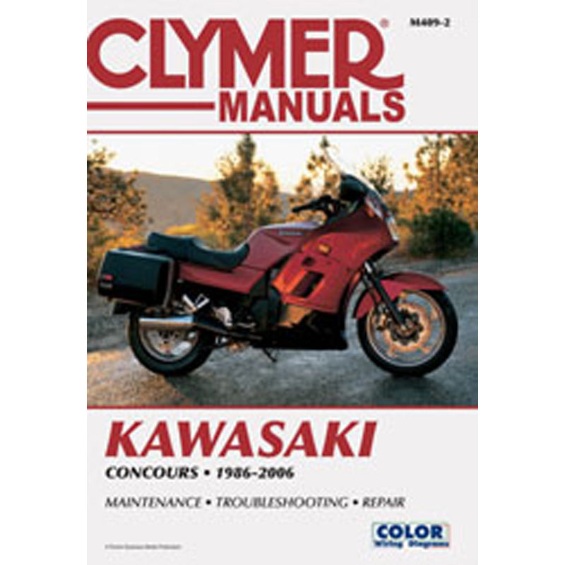 CLYMER MANUALS KAWASAKI ZG1000 CONCOURS 1986-2006