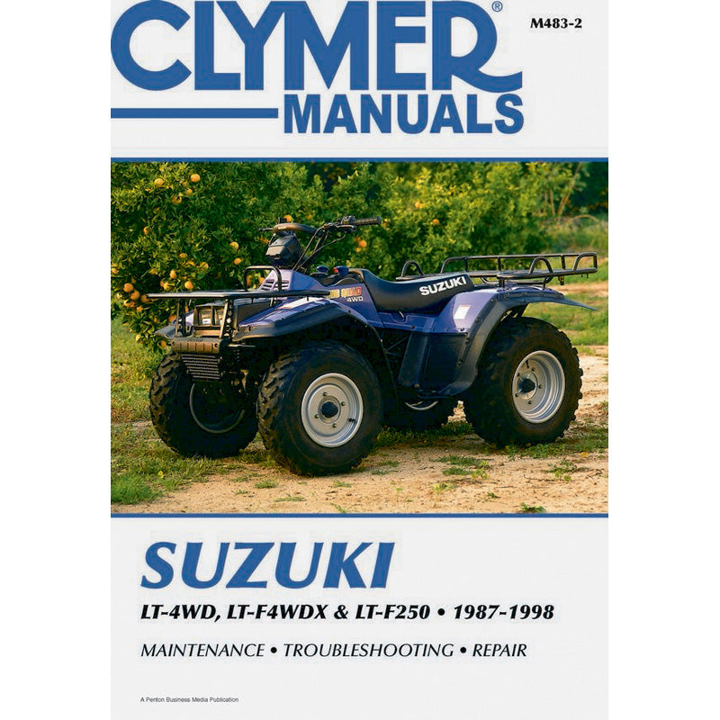 CLYMER SUZUKI LT-4WD LT-WDX AMP; LT-F250 1987-19