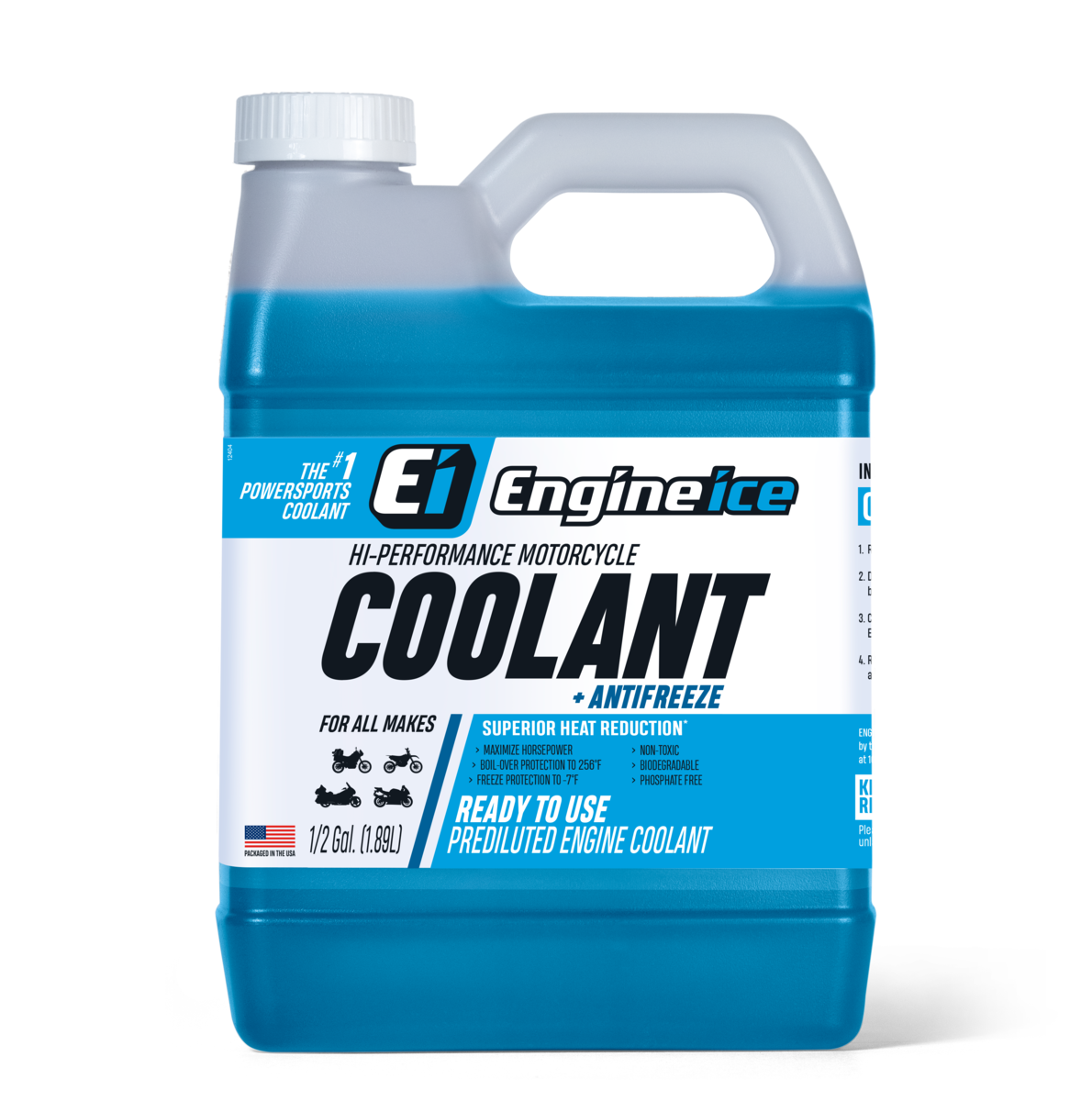 E.I COOLANT 1.89L 1/2 GAL (CS=4)