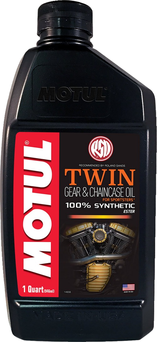 TWIN GEAR & CC OIL 100% SYN QT (MADE US)
