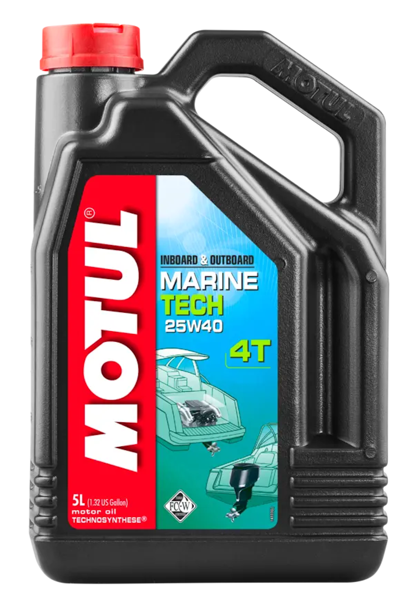 MARINE TECH 4T 25W40 5L