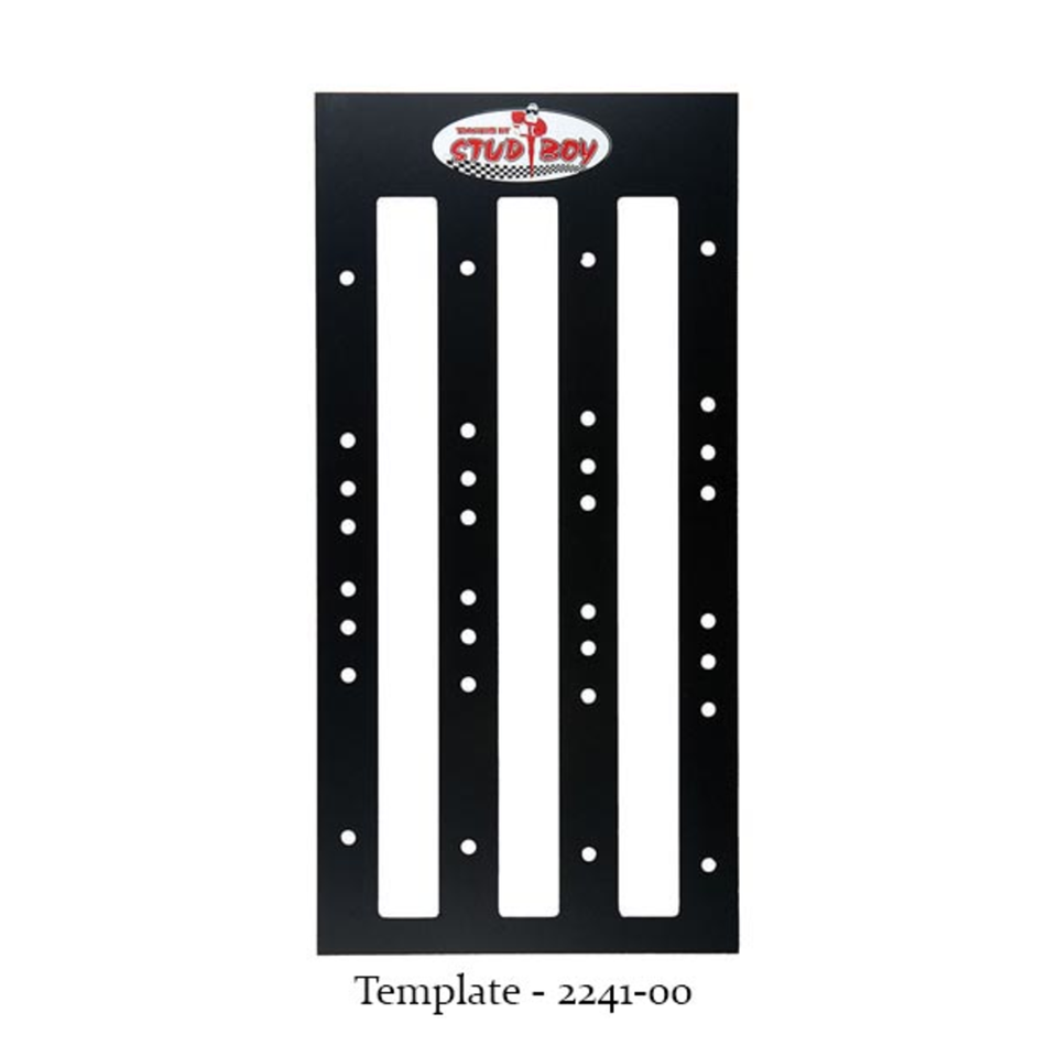 STUDDING TEMPLATE TRAIL