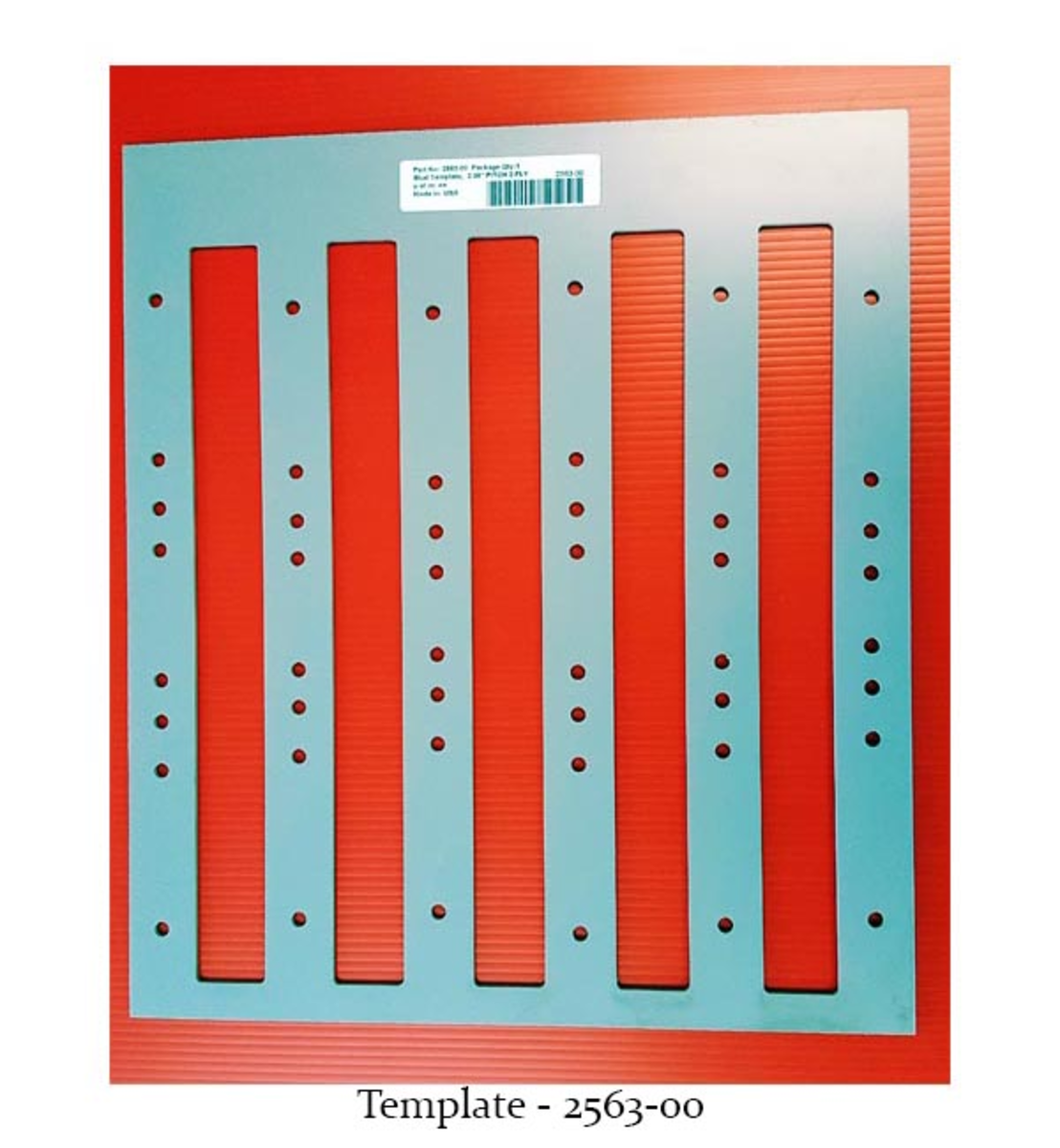 2.86" 2-PLY STUD TEMPLATE