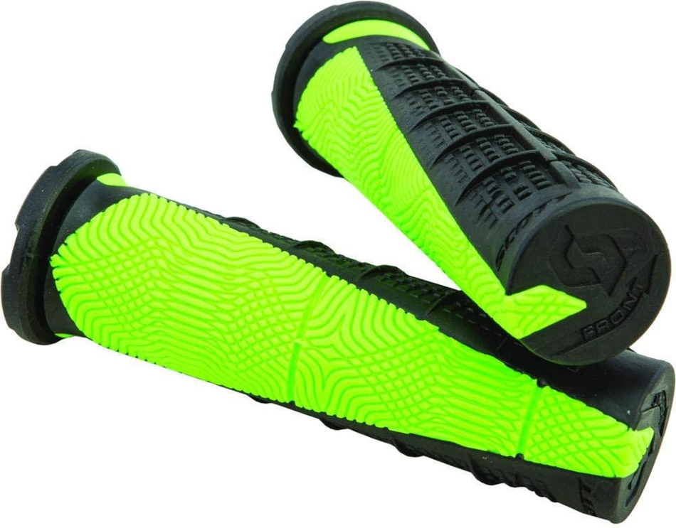 DEUCE ATV GRIP BLACK/NEON GREEN
