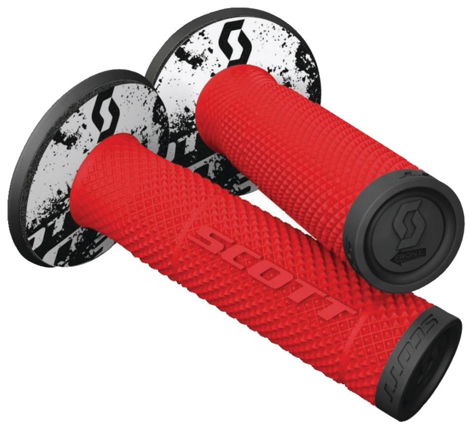 SX II GRIP NEON RED/BLACK