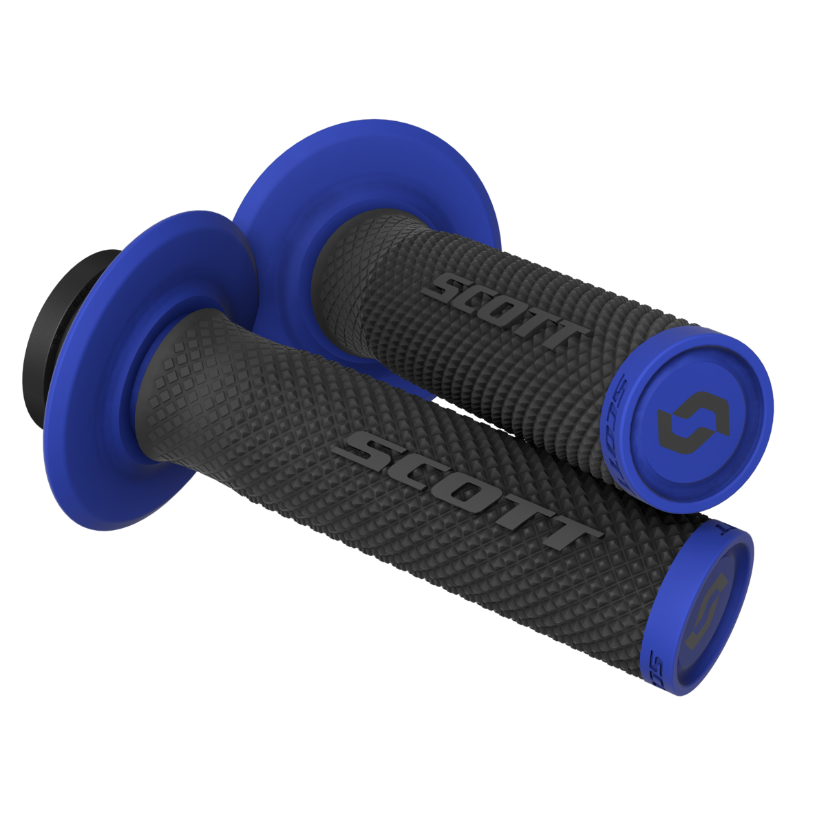 SX II LOCK ON BLK/BLU W/CAM SET