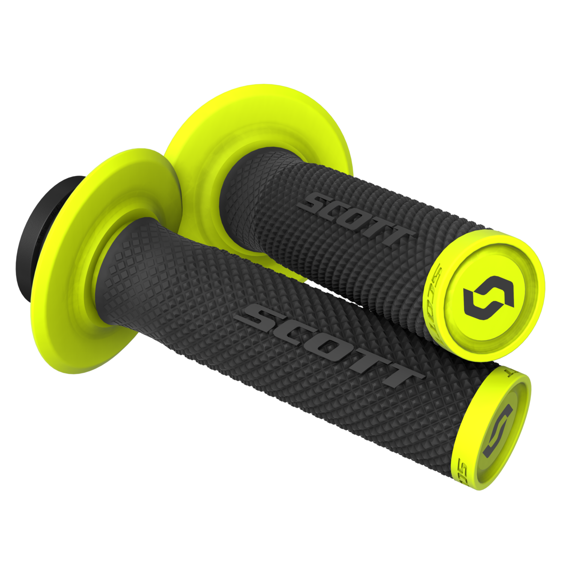 SX II LOCK ON BLK/YEL W/CAM SET
