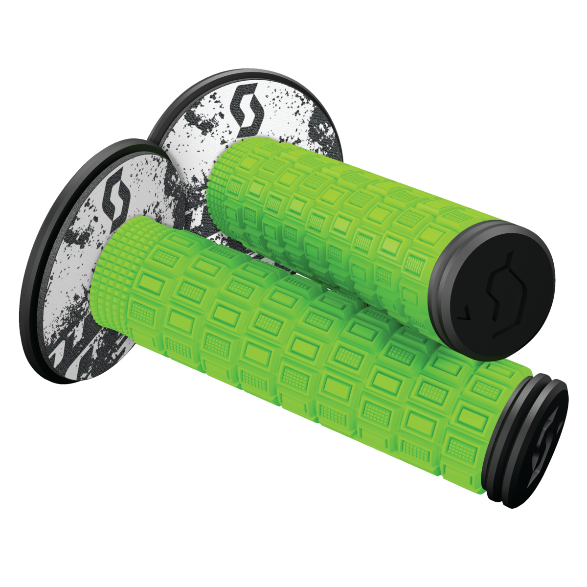 MELLOW GRIP NEON GRN/BLK