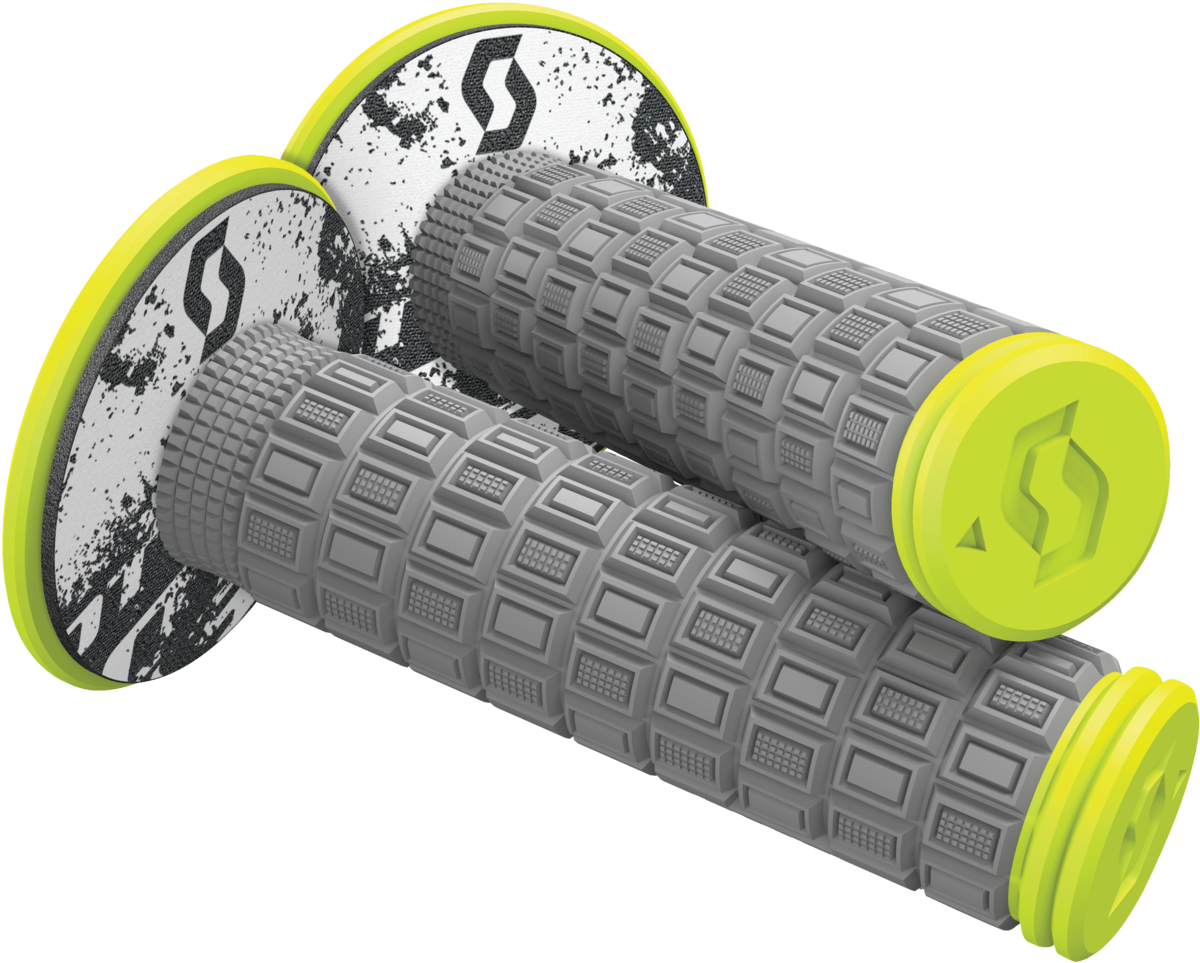 MELLOW GRIP GREY/NEON YEL