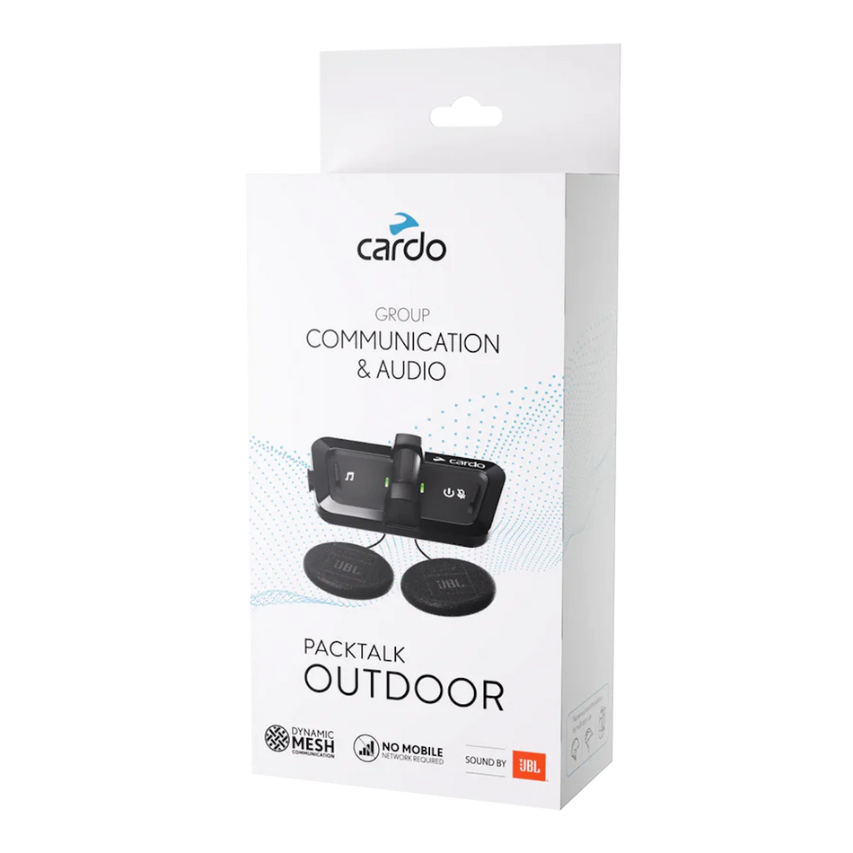 PACKTALK OUTDOOR - BLACK