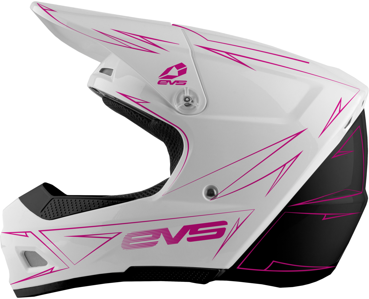 T3 JR PINNER 50/50 WHT/PINK/BLK M