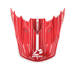 T5 PINNER VISOR RED/WHT