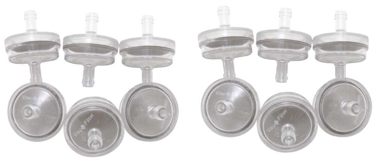 STAINLESS MESH FILTER 1/4" 6.5MM CARD 12