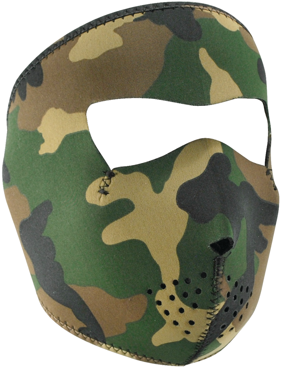 MASK CAMO WOODLAND