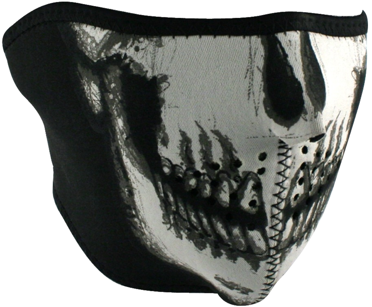 1/2 MASK FLUO SKULL