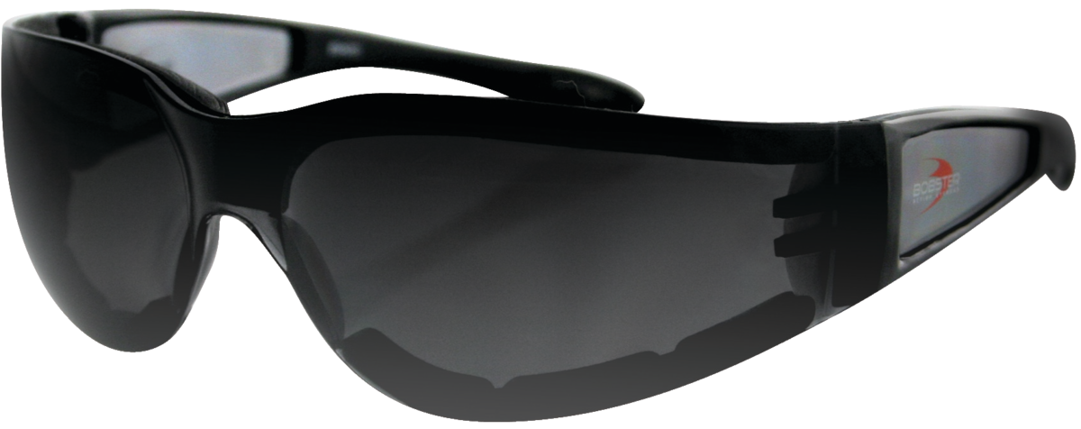 SUNGLASSES SHIELD II BLK FRAME/SMOKE LEN