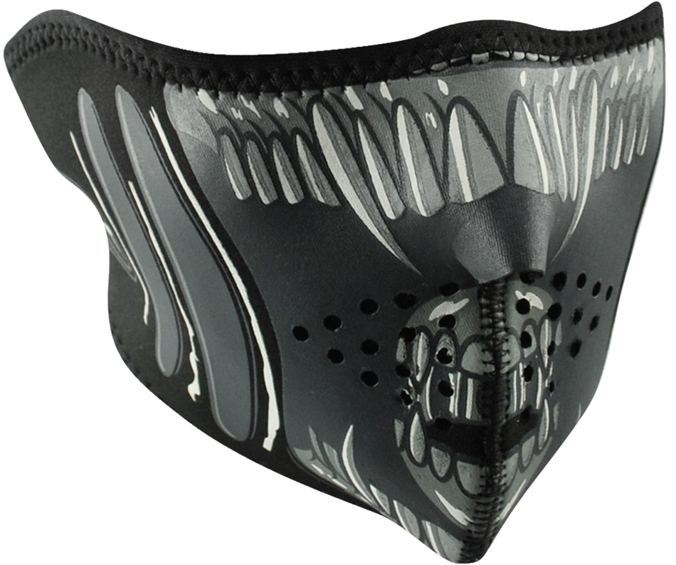 ZAN 1/2 FACE MASK ALIEN