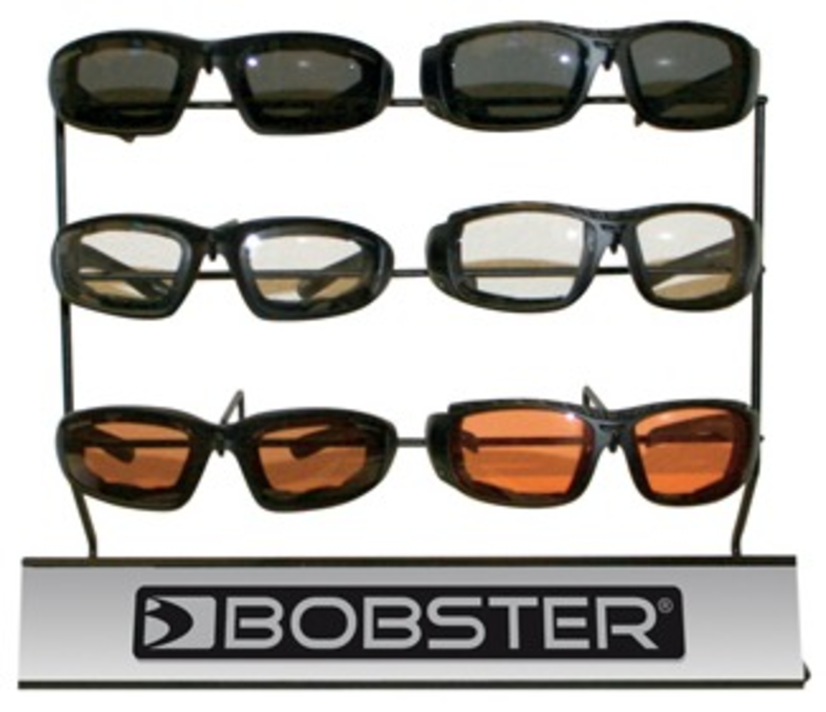 BOBSTER 6PC SUNGLASS DISPLAY W/ MIRROR