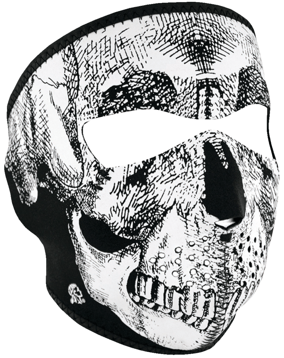 FULL MASK NEOPRENE GLOW IN THE DARK B