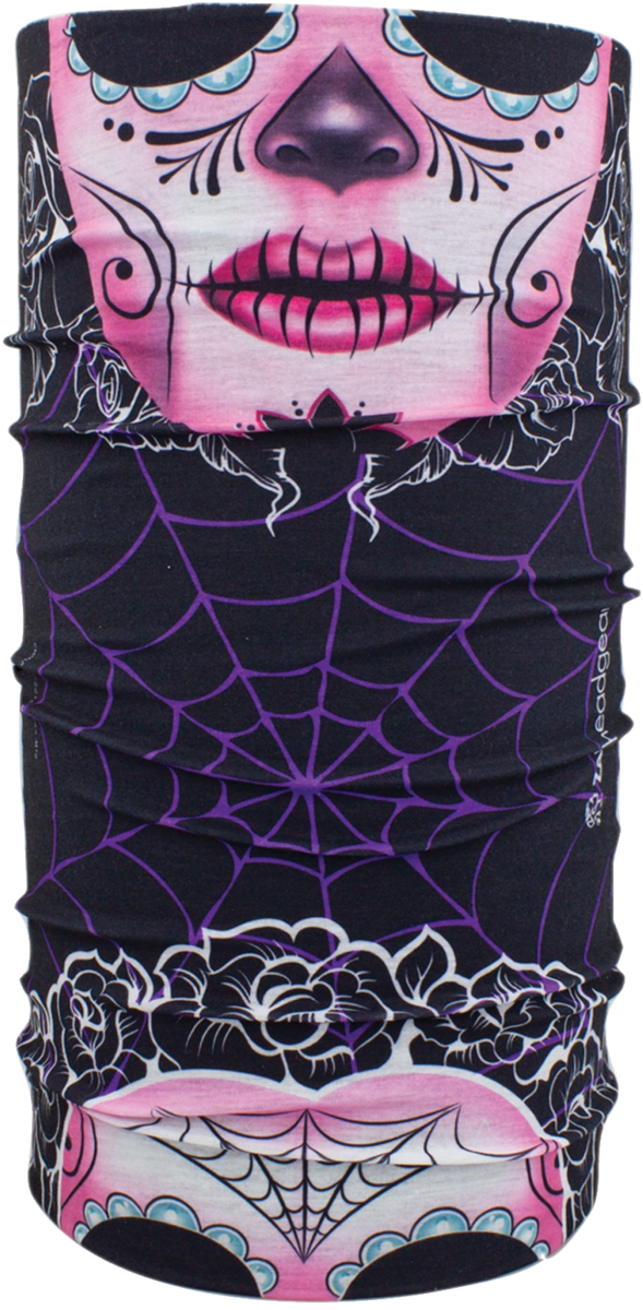 MOTLEY TUBE POLYESTER SUGAR SKULL
