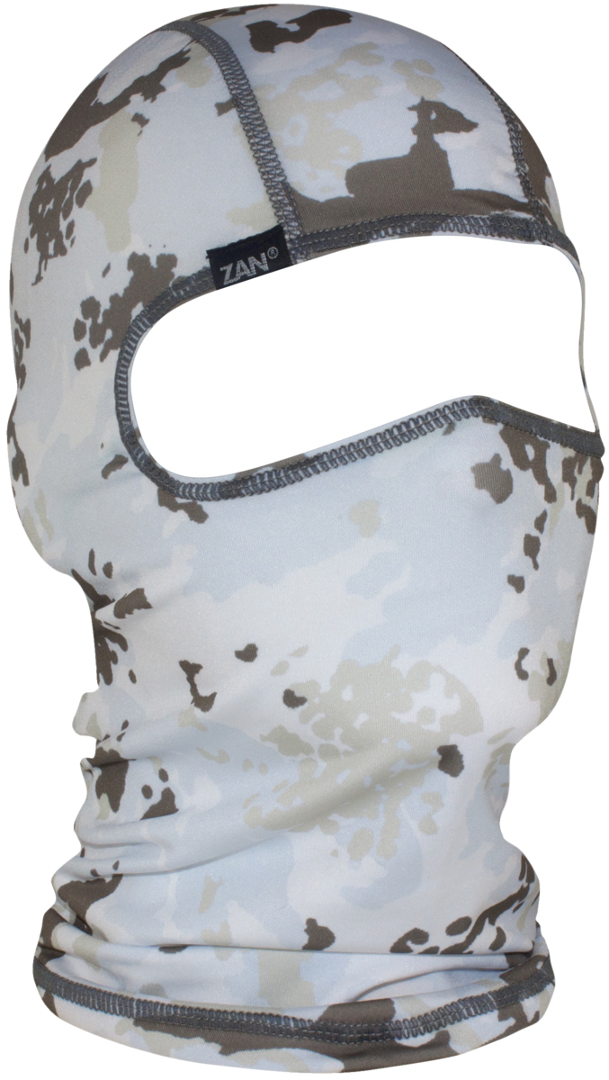BALACLAVA POLYESTER WINTER CAMO