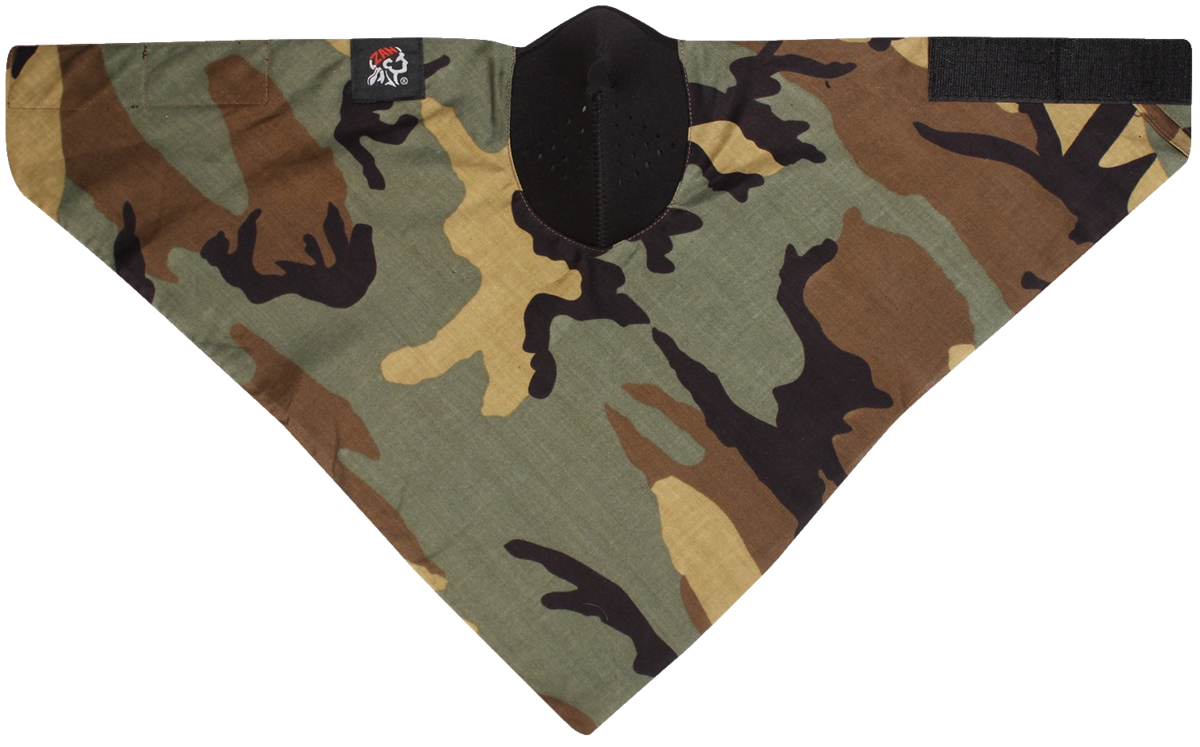 NEODANNA MASK COTTON/NEOPRENE WOODLAND
