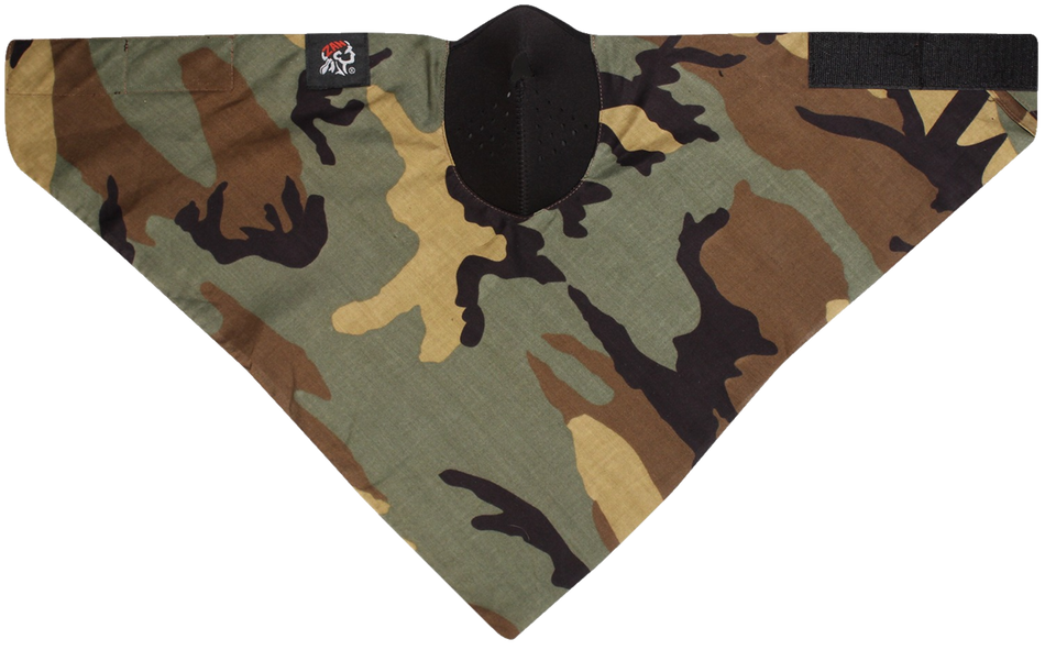 NEODANNA MASK COTTON/NEOPRENE WOODLAND