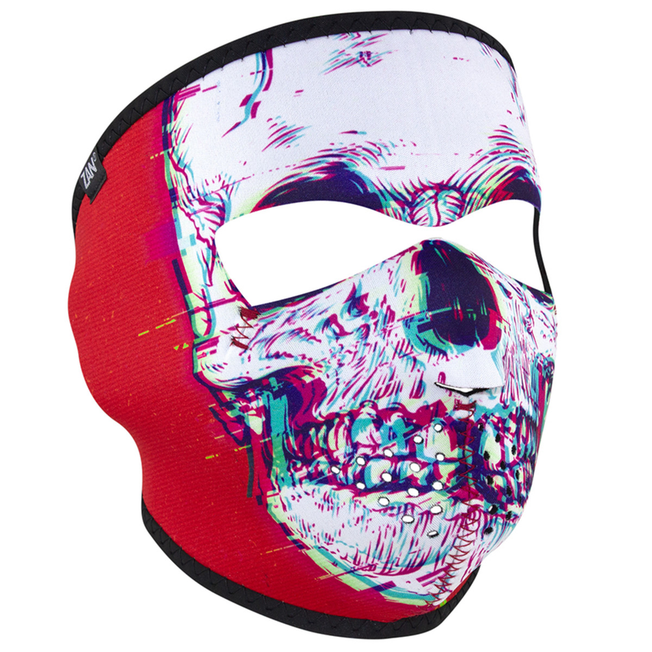 FULL MASK NEOPRENE GLITCH SKULL