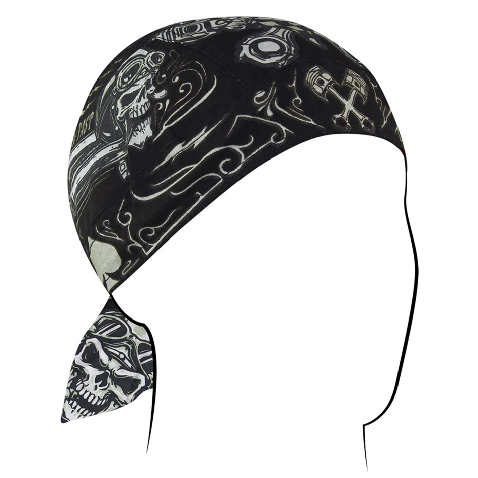 FLYDANNA® COTTON BIKER SKULL