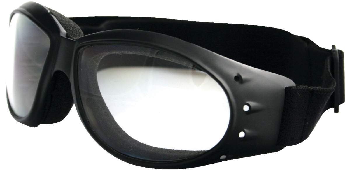 CRUISER GOG BLACK FRAME CLEAR ANTI-FOG