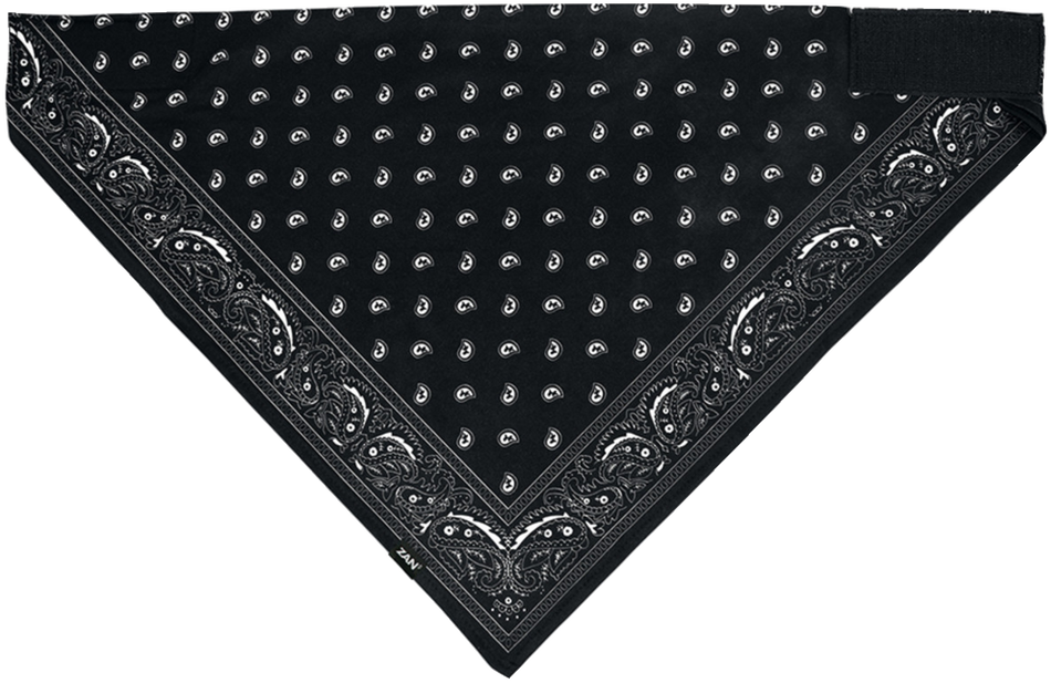 BANDANNA SPORTFLEX BLACK PAISLEY
