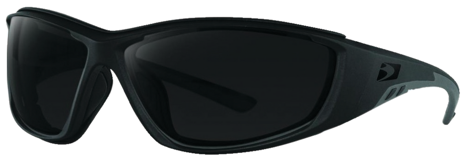 RIDER SUNGLASS REMOVABLE FOAM BLK MATTE