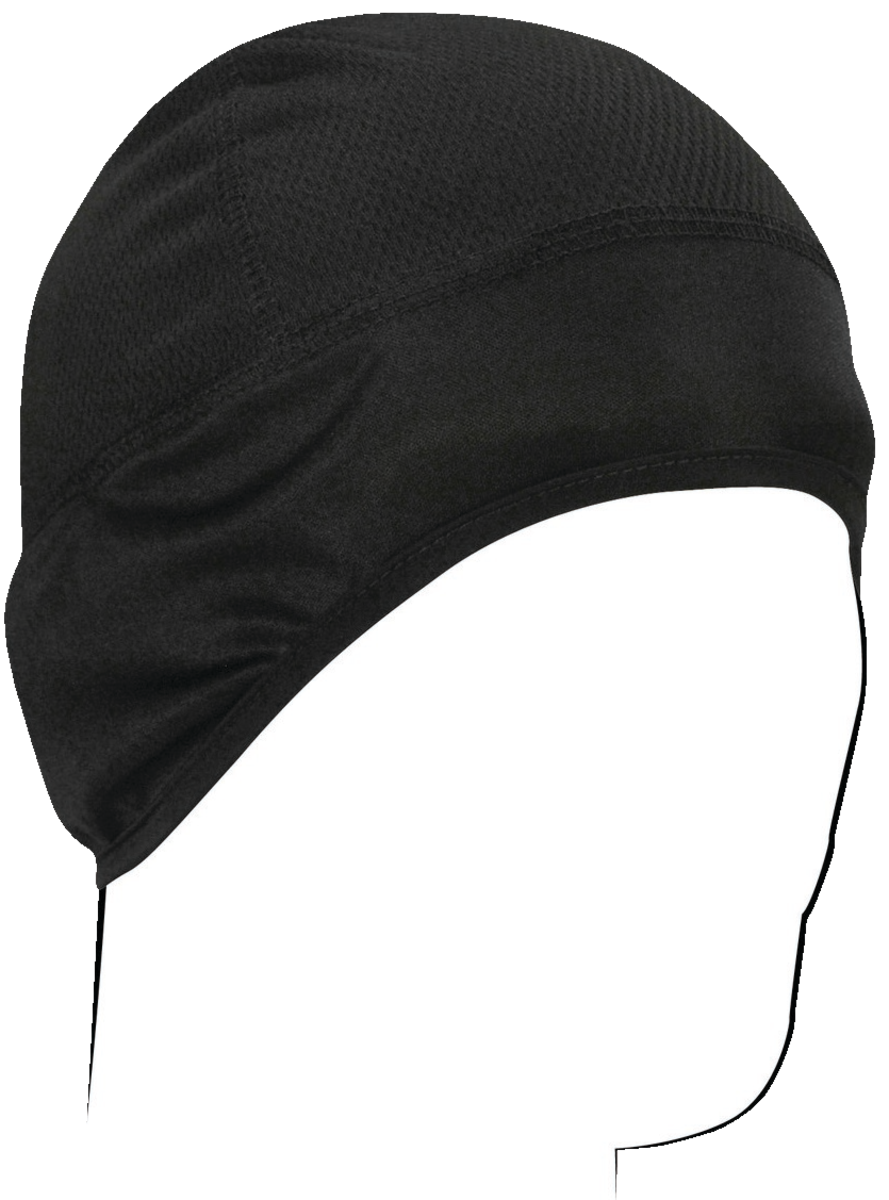 SKULL CAP COOLMAX BLACK