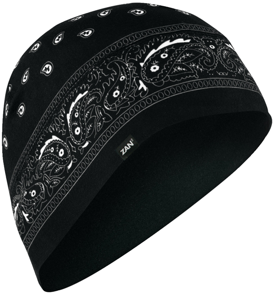 BEANIE SPORTFLEX BLACK PAISLEY