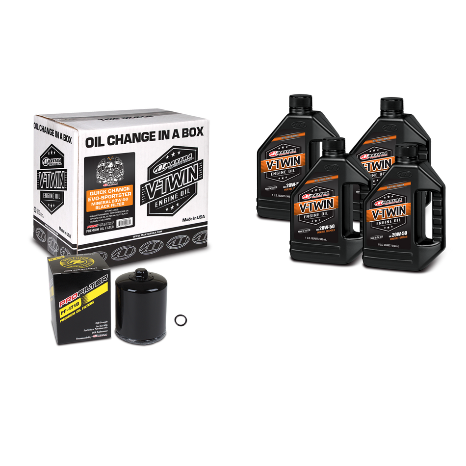 V-TWIN QUICK CHANGE KIT MINERA BL FILTER