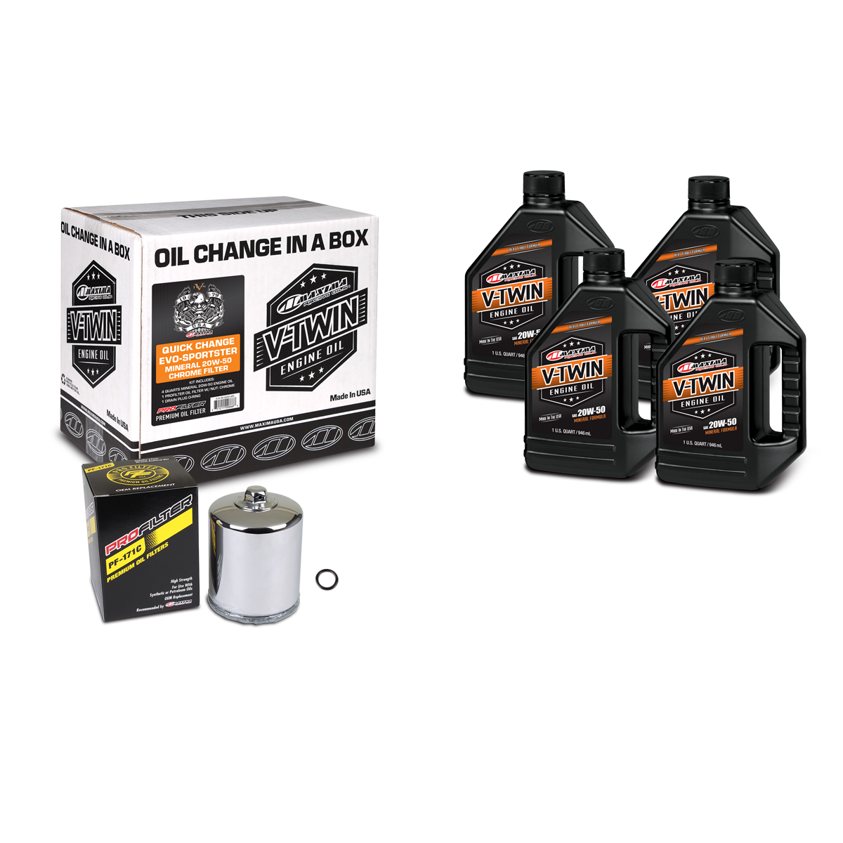 V-TWIN QUICK CHANGE KIT MINERA CH FILTER