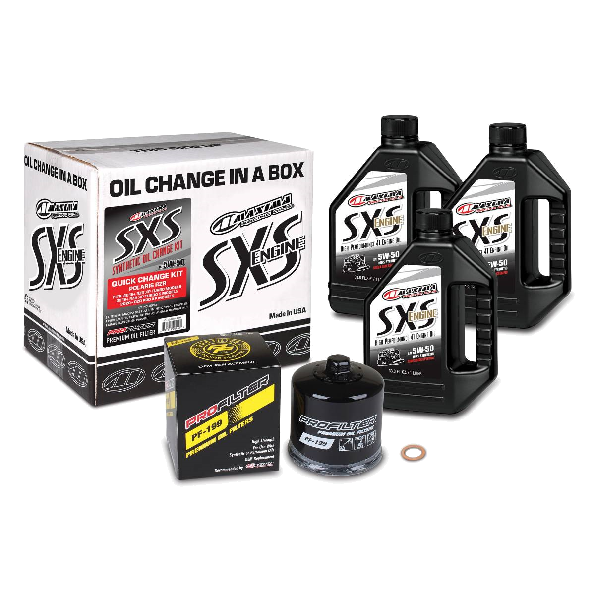 SXS QUICK CHANGE KIT 5W-50 POLARIS-TXP