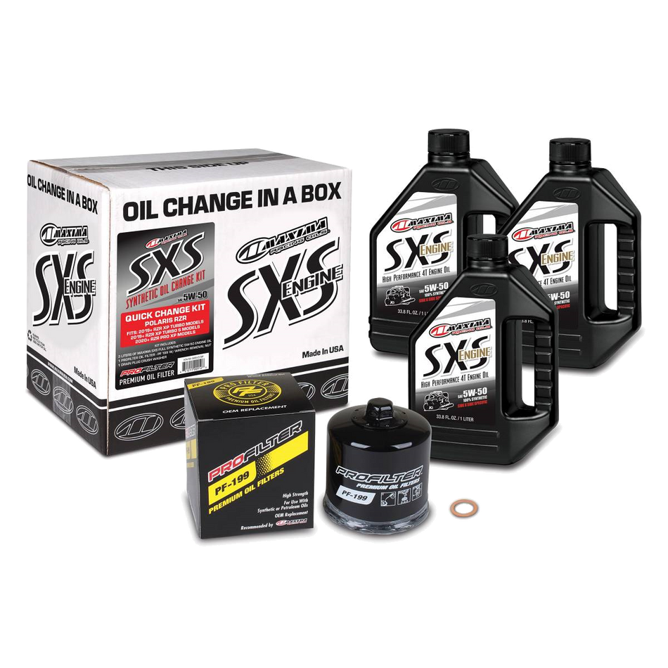 SXS QUICK CHANGE KIT 5W-50 POLARIS-TXP